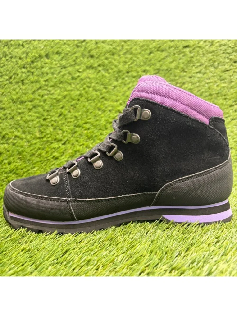 Bearpaw Kalalau Womens Size 7.5 Black Outdoor Waterproof Lace Up Hiking Boots